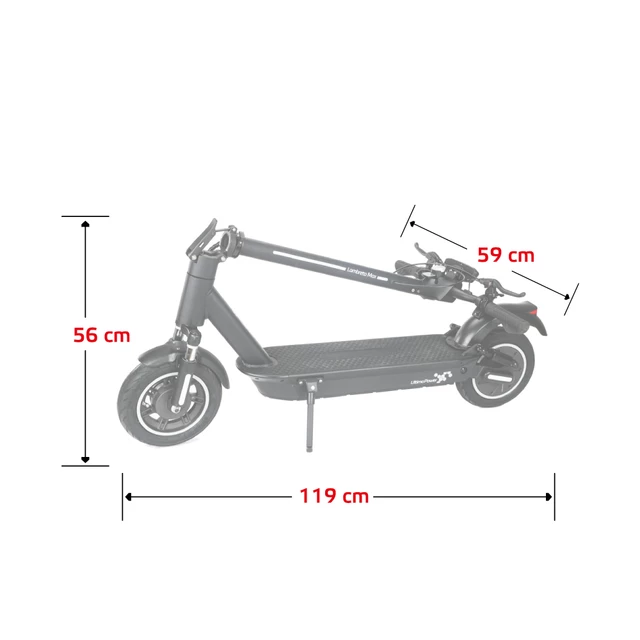 Električni skiro W-TEC Lambreto Max III 700W 10"