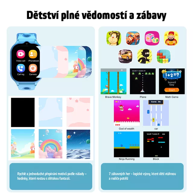 Pametna ura za otroke inSPORTline Melino
