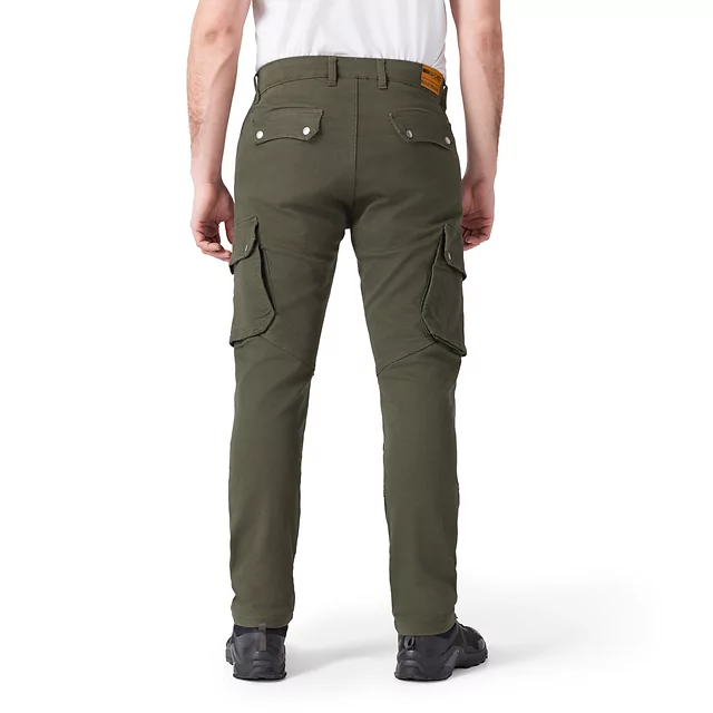 Moto hlače W-TEC Nuksan - črna