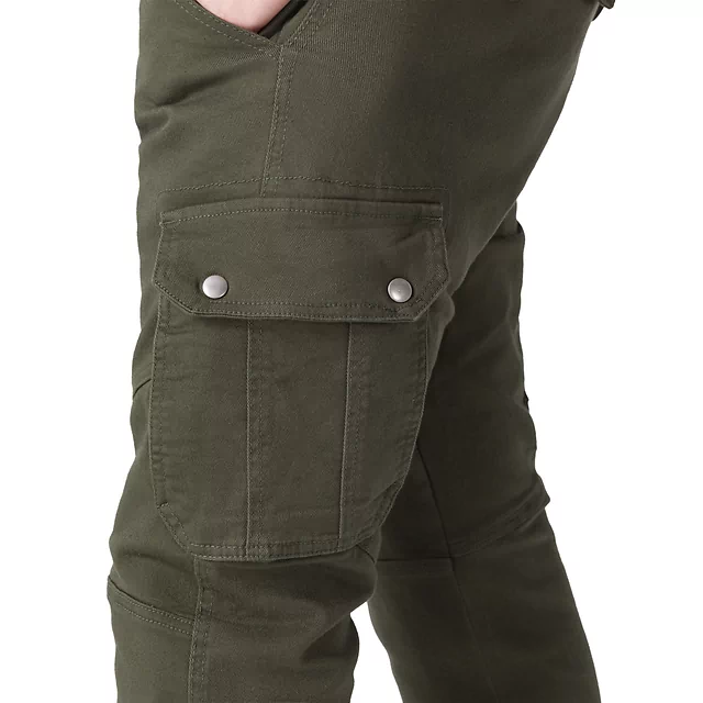 Moto hlače W-TEC Nuksan - črna