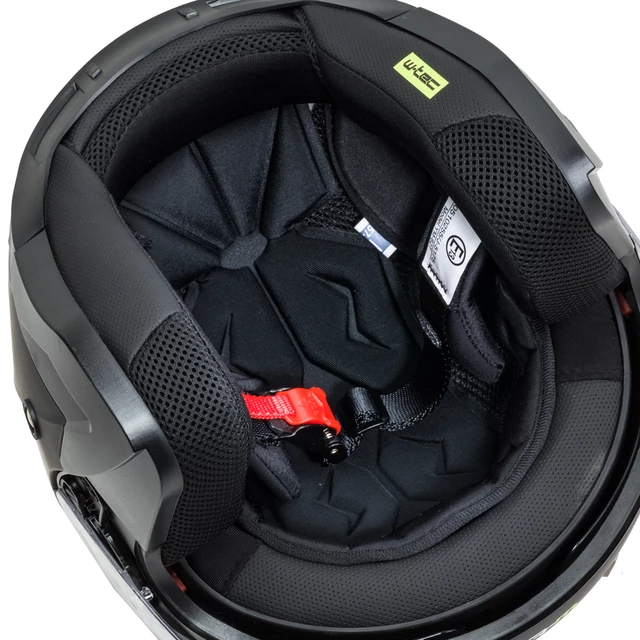 Moto čelada W-TEC YM-627 - Pure Matt Black