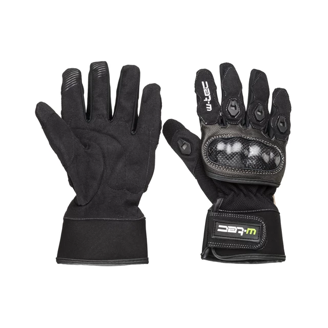Moto rokavice W-TEC NF-4138 - črna - črna