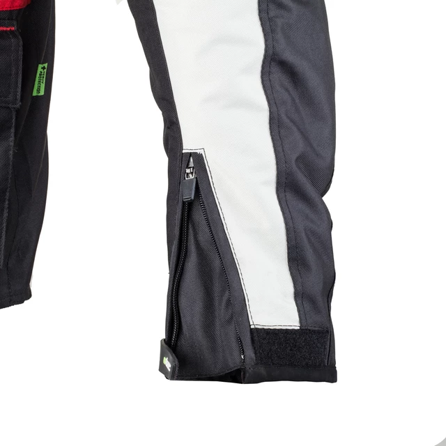 Moška moto jakna W-TEC Wigstein NF-2209 - černo-khaki-červená