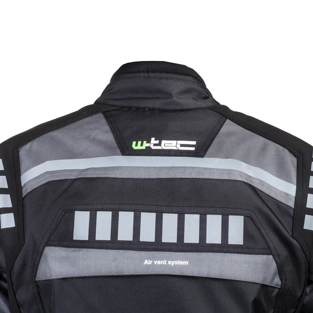Moška moto bunda W-TEC Burdys GS-1613 - črna-siva