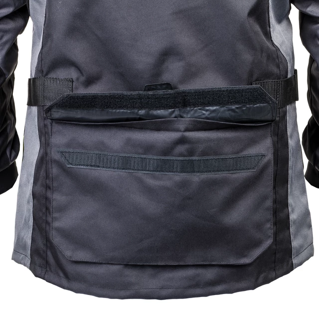 Moška moto bunda W-TEC Burdys GS-1613 - črna-siva
