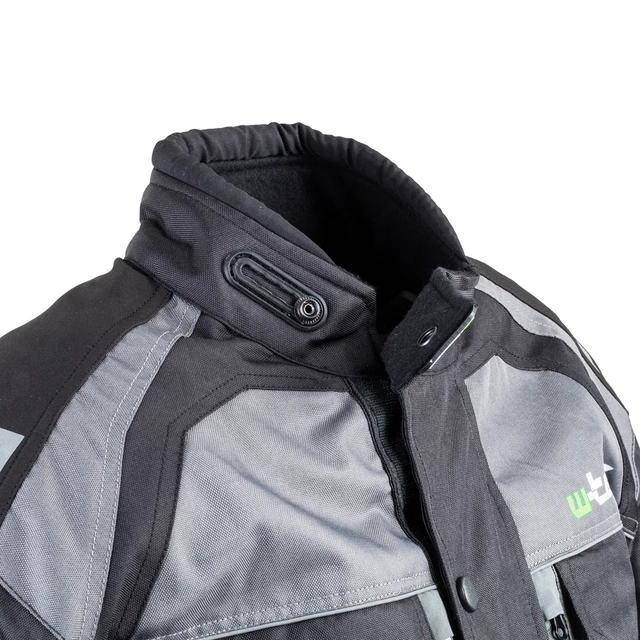 Moška moto bunda W-TEC Burdys GS-1613 - črna-siva