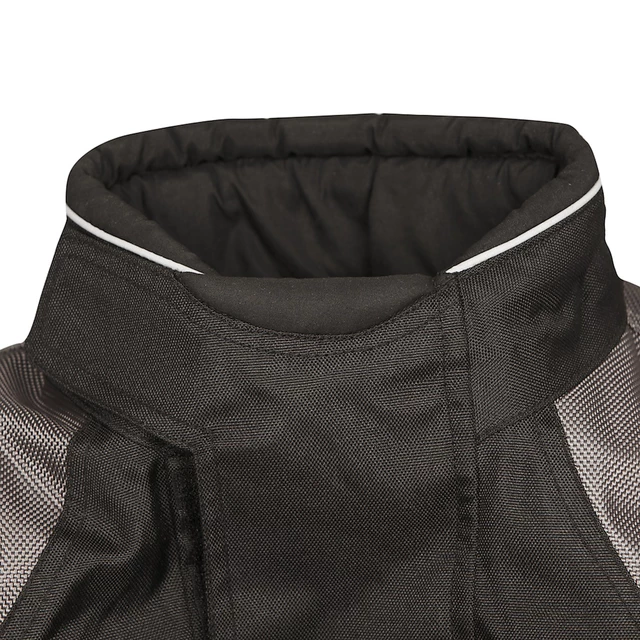 Moto bunda W-TEC Foibos PLUS - črna-siva