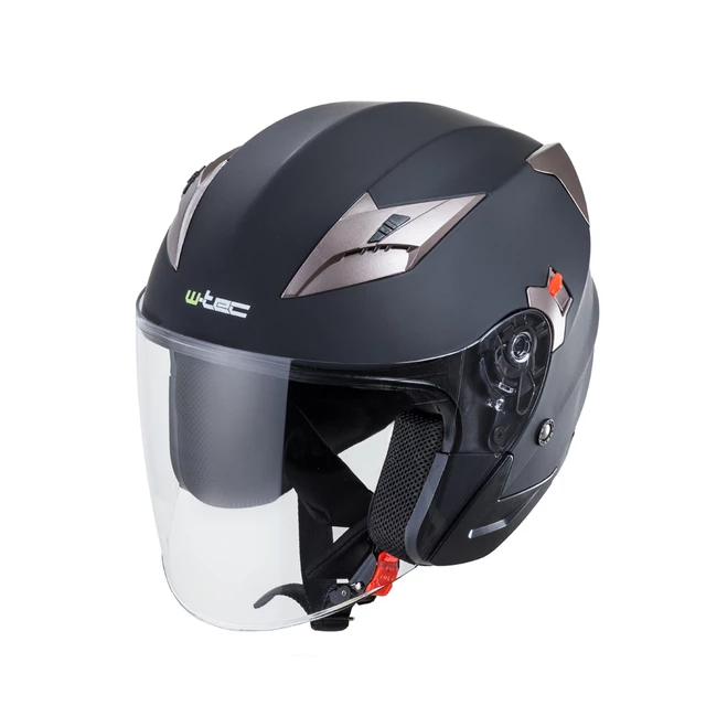 Moto čelada W-TEC YM-627 - Pure Matt Black