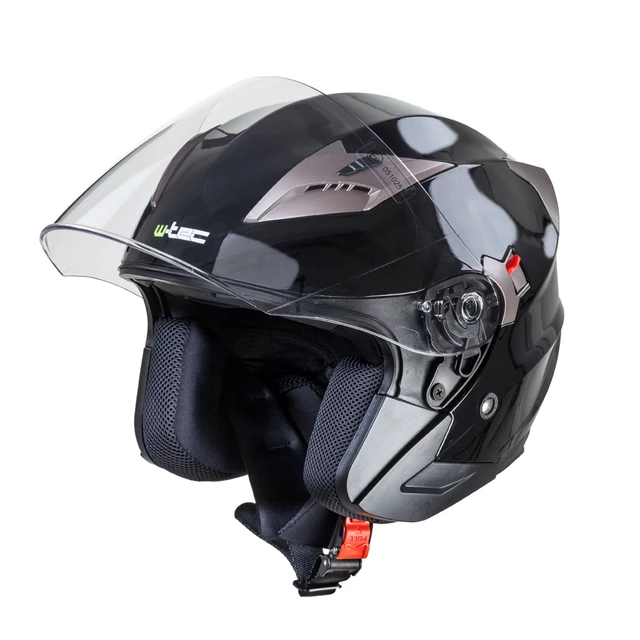 Moto čelada W-TEC Putta - črno-bronasta