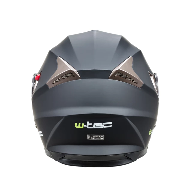Preklopna čelada W-TEC YM-925 - Pure Matt Black