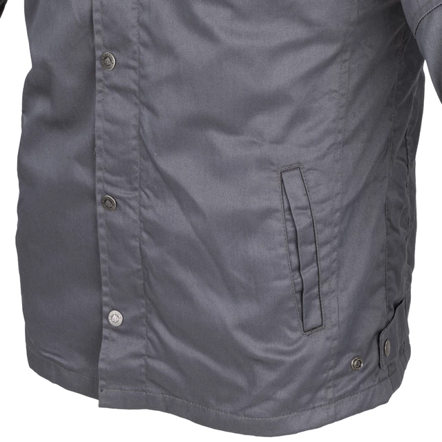 Moška moto jakna W-TEC Black Heart Garage Built Jacket - temno siva