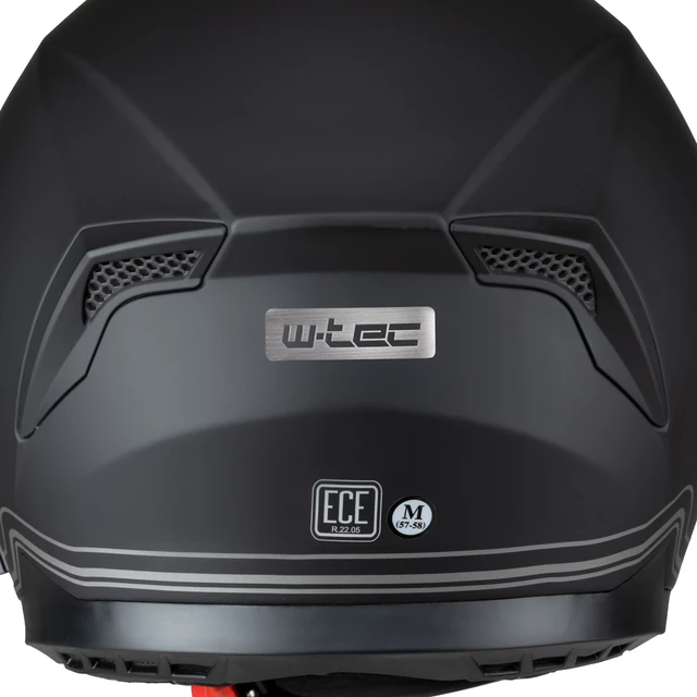 Moto čelada W-TEC Yorkroad Stealth - Black Stealth Matt