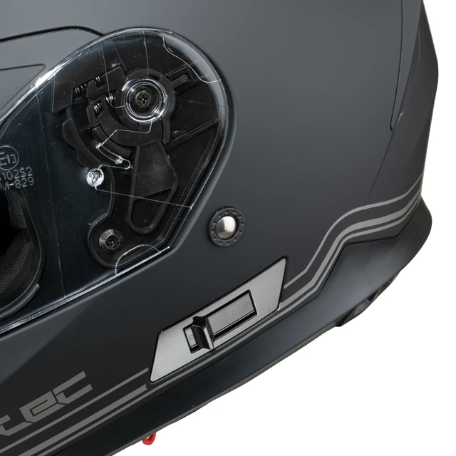 Moto čelada W-TEC Yorkroad Stealth - Black Stealth Matt