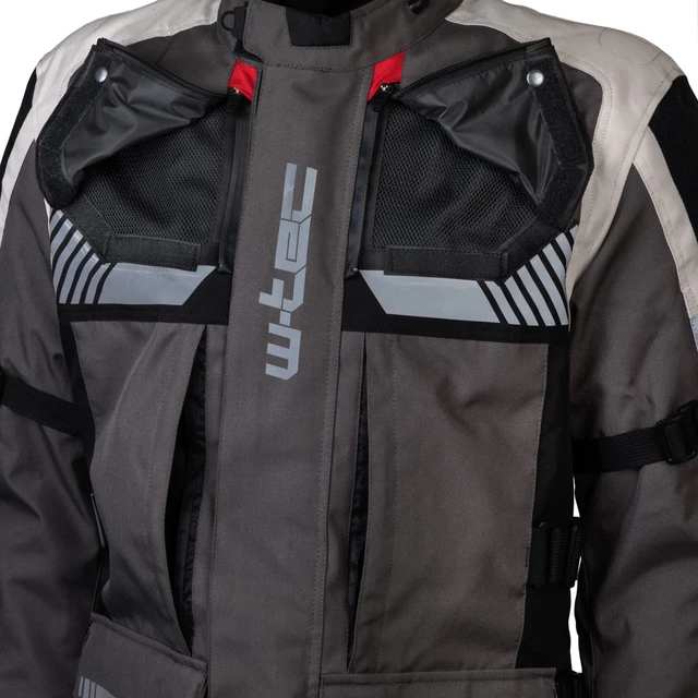 Touring moto jakna W-TEC Excellenta - Thunderstorm Gray