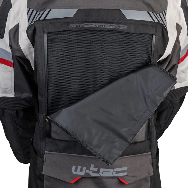 Touring moto jakna W-TEC Excellenta - Thunderstorm Gray