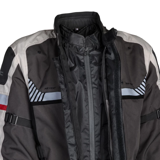 Touring moto jakna W-TEC Excellenta - Thunderstorm Gray