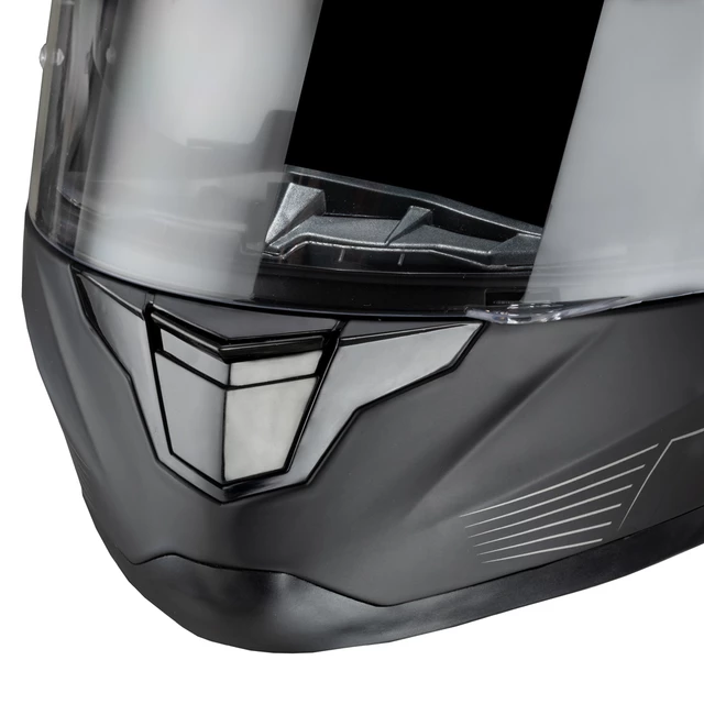 Moto čelada W-TEC Yorkroad Solid - Black Grey Matt