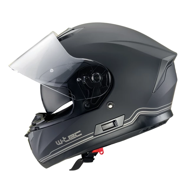 Moto čelada W-TEC Yorkroad Stealth - Black Stealth Matt