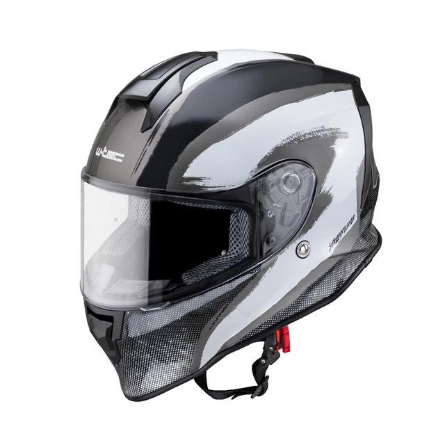 Moto čelada W-TEC Integra Graphic - Black-Green