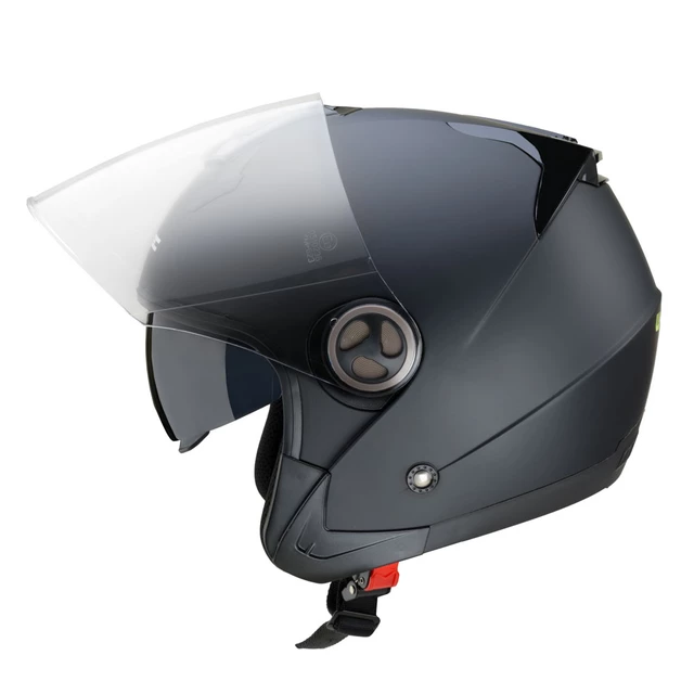 Moto čelada W-TEC YM-623 - Bela-Bron