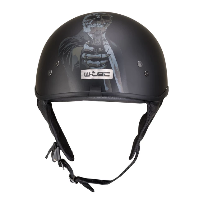 Moto čelada W-TEC Black Heart Rednut - Motorcycle/Matt Black