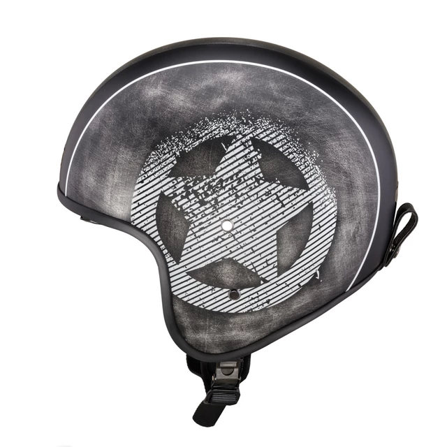 Moto čelada W-TEC Angeric Grey Star - Grey Star