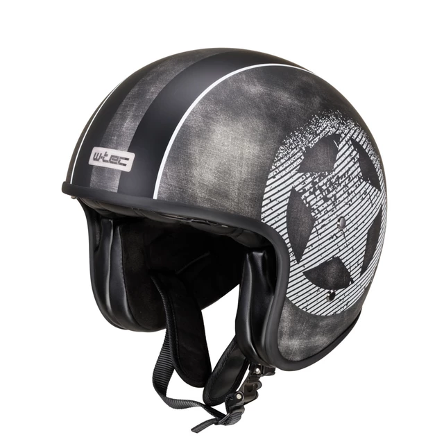 Moto čelada W-TEC Angeric Grey Star - Grey Star - Grey Star