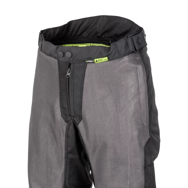 Moške poletne moto hlače W-TEC Alquizar - Black-Grey
