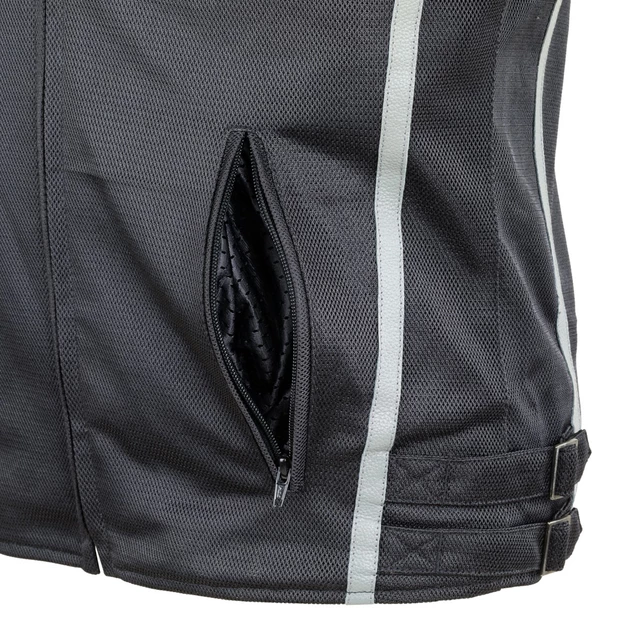 Moto jakna W-TEC Bellvitage Black - črna