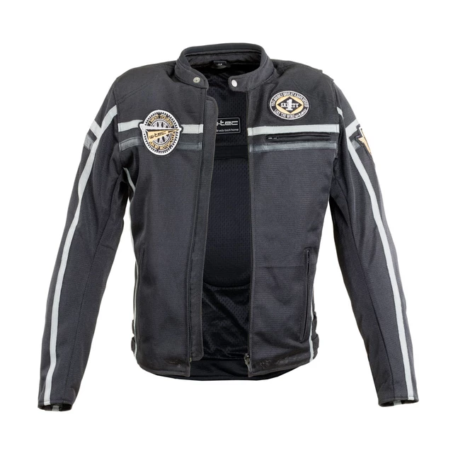 Moto jakna W-TEC Bellvitage Black - črna