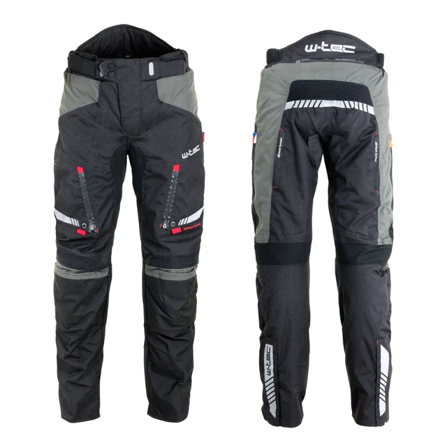 Moto kalhoty W-TEC Excellent - Thunderstorm Gray - Thunderstorm Gray