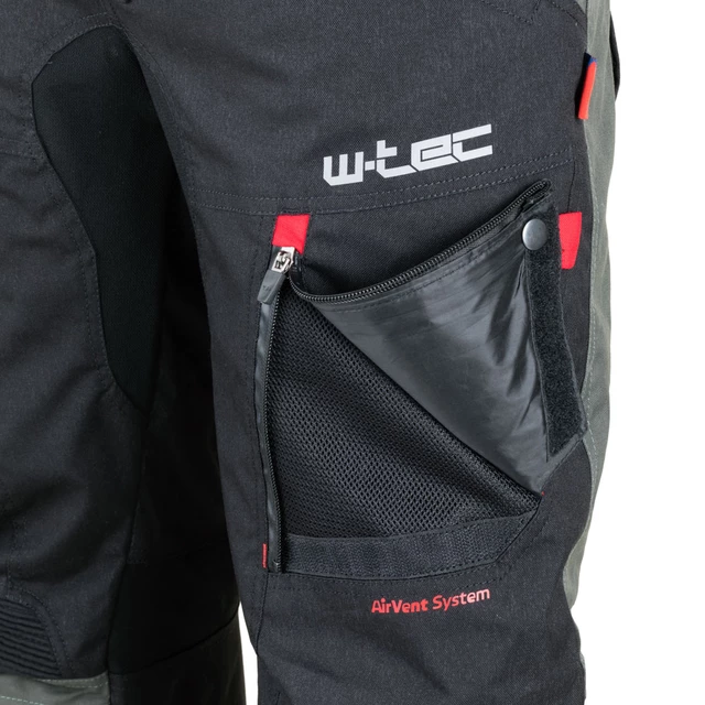 Moto kalhoty W-TEC Excellent - Thunderstorm Gray