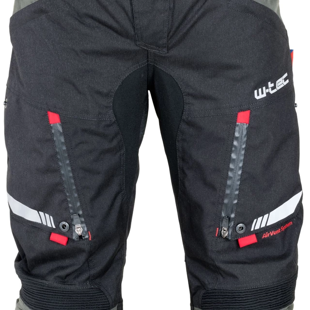 Moto kalhoty W-TEC Excellent - Thunderstorm Gray