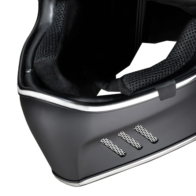 Moto čelada W-TEC Black Heart Retron - Angerwheel Black