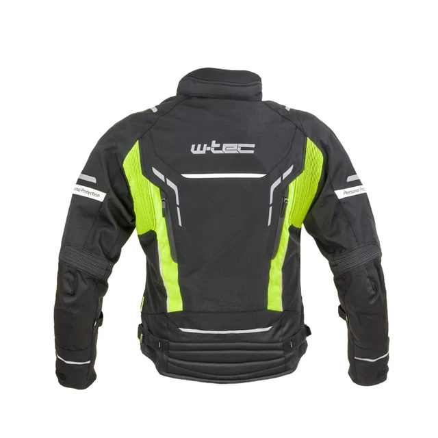 mOŠKA moto JAKNA W-TEC Brandon - černo-šedo-oranžová