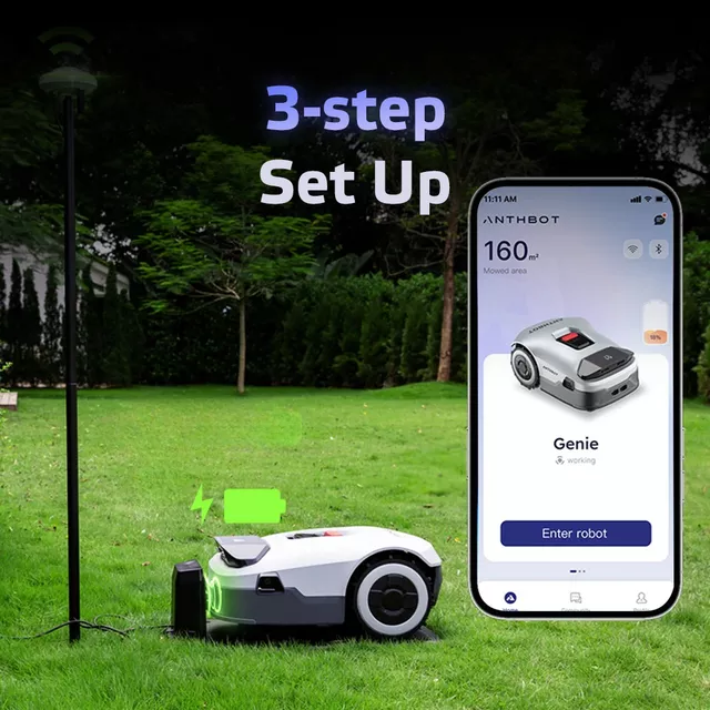 Brezžična robotska kosilnica Anthbot Genie 3000 (3600m²)