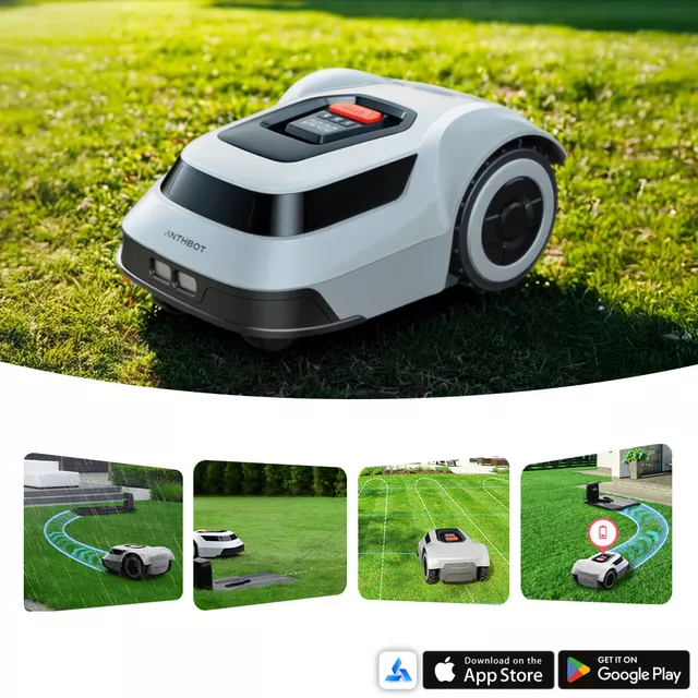 Robotska kosilnica Anthbot Pion 1000 z vodilno žico (1000m²)