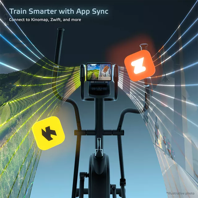 Eliptični trenažer inSPORTline ZenStride 200