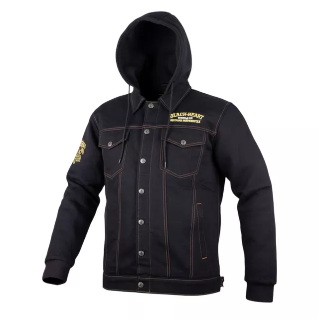 Moto bunda W-TEC Black Heart Reeftor - črna