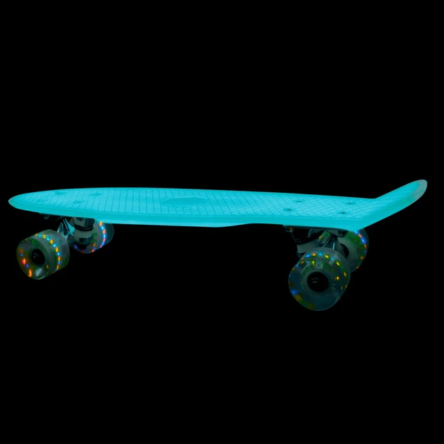 Svetleči pennyboard WORKER Lumy 22" - roza