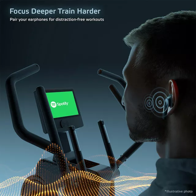 Eliptični trenažer inSPORTline ZenStride 1200