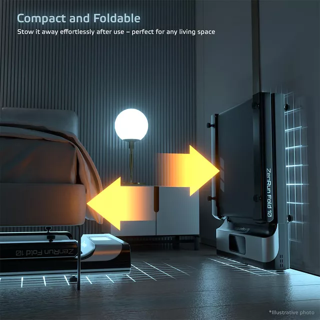 Zložljiva tekalna steza inSPORTline ZenRun Fold 10