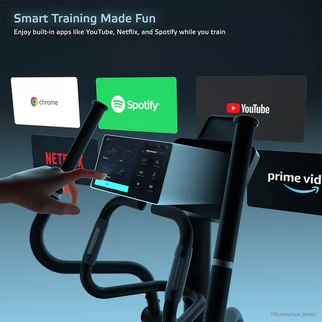 Eliptični trenažer inSPORTline ZenStride 600