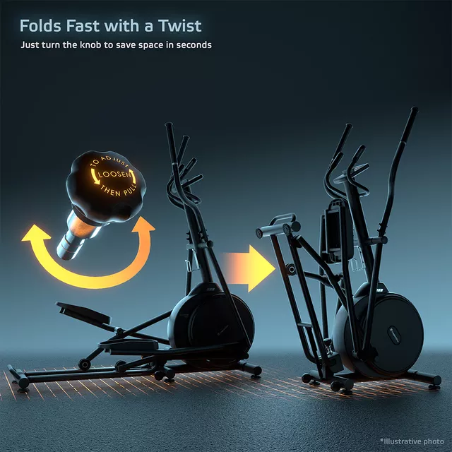 Eliptični trenažer inSPORTline ZenStride 200