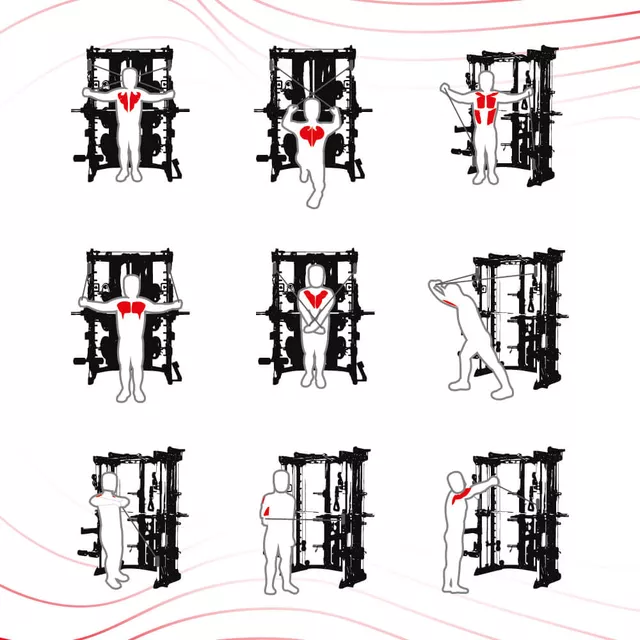 Power Rack inSPORTline Cable Column CC600