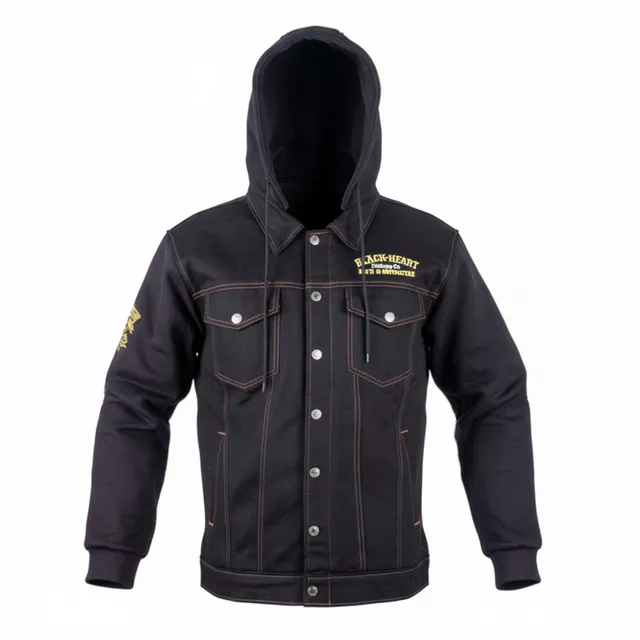 Moto bunda W-TEC Black Heart Reeftor - črna - črna