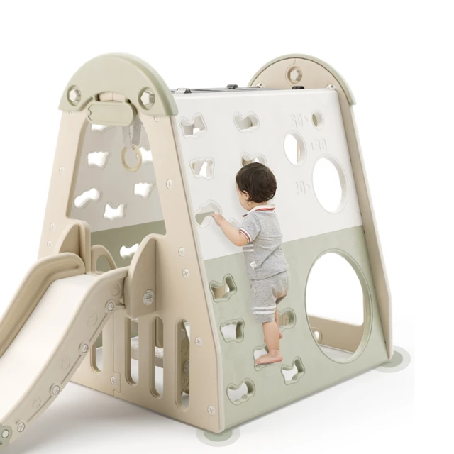Tobogan s plezalno steno inSPORTline Climbino - zelena