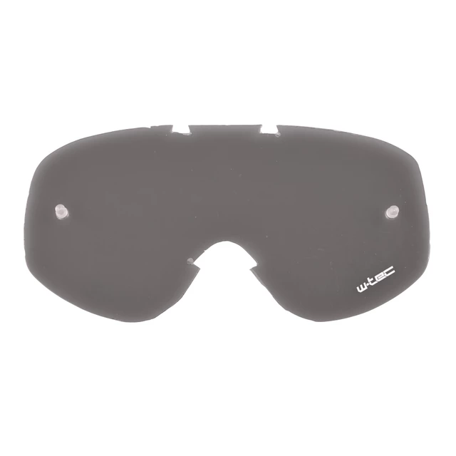 Spare lens for moto goggles W-TEC Spooner - prozorna - dim