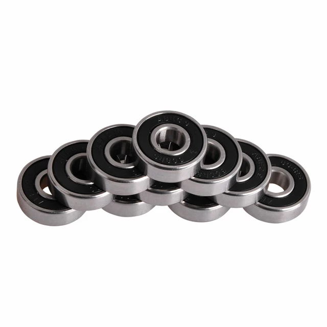Ležaj FOX PRO ABEC 9 - rdeča
