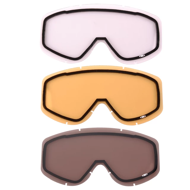 Spare lens for Ski goggles WORKER Simon - rumena